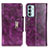 Custodia Portafoglio In Pelle Cover con Supporto N04P per Samsung Galaxy F13 4G Viola