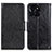 Custodia Portafoglio In Pelle Cover con Supporto N05P per Huawei Honor X6a Nero