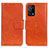 Custodia Portafoglio In Pelle Cover con Supporto N05P per Oppo K9 5G Arancione