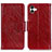 Custodia Portafoglio In Pelle Cover con Supporto N05P per Samsung Galaxy A04E Rosso