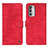 Custodia Portafoglio In Pelle Cover con Supporto N06P per Motorola Moto G Stylus (2022) 5G Rosso