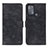 Custodia Portafoglio In Pelle Cover con Supporto N06P per Motorola Moto G50 Nero