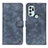 Custodia Portafoglio In Pelle Cover con Supporto N06P per Motorola Moto G60s Blu