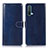 Custodia Portafoglio In Pelle Cover con Supporto N06P per OnePlus Nord CE 5G Blu