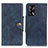 Custodia Portafoglio In Pelle Cover con Supporto N06P per Oppo A74 4G Blu