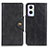 Custodia Portafoglio In Pelle Cover con Supporto N06P per Oppo A96 5G Nero