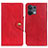 Custodia Portafoglio In Pelle Cover con Supporto N06P per Oppo Reno9 Pro+ Plus 5G Rosso