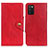 Custodia Portafoglio In Pelle Cover con Supporto N06P per Samsung Galaxy A03s Rosso