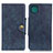 Custodia Portafoglio In Pelle Cover con Supporto N06P per Samsung Galaxy F42 5G Blu