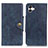 Custodia Portafoglio In Pelle Cover con Supporto N06P per Samsung Galaxy M04 Blu