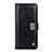 Custodia Portafoglio In Pelle Cover con Supporto N07 per Huawei P40 Pro+ Plus Nero