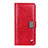 Custodia Portafoglio In Pelle Cover con Supporto N07 per Huawei P40 Pro+ Plus Rosso