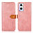Custodia Portafoglio In Pelle Cover con Supporto N07P per Oppo F21 Pro 5G Rosa