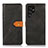 Custodia Portafoglio In Pelle Cover con Supporto N07P per Samsung Galaxy S22 Ultra 5G Nero