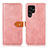 Custodia Portafoglio In Pelle Cover con Supporto N07P per Samsung Galaxy S22 Ultra 5G Rosa