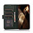 Custodia Portafoglio In Pelle Cover con Supporto N08P per Huawei Honor X8b