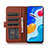 Custodia Portafoglio In Pelle Cover con Supporto N08P per Motorola Moto G52j 5G