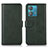 Custodia Portafoglio In Pelle Cover con Supporto N08P per Motorola Moto G84 5G Verde
