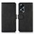 Custodia Portafoglio In Pelle Cover con Supporto N08P per Oppo A58 5G Nero