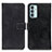 Custodia Portafoglio In Pelle Cover con Supporto N08P per Samsung Galaxy F13 4G Nero