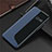 Custodia Portafoglio In Pelle Cover con Supporto N09 per Huawei P40 Blu
