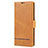 Custodia Portafoglio In Pelle Cover con Supporto N11 per Samsung Galaxy Note 20 5G Marrone Chiaro