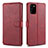 Custodia Portafoglio In Pelle Cover con Supporto N12 per Samsung Galaxy Note 20 Ultra 5G Rosso