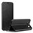 Custodia Portafoglio In Pelle Cover con Supporto P01 per Samsung Galaxy S8 Plus Nero