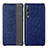 Custodia Portafoglio In Pelle Cover con Supporto P02 per Huawei P20 Pro Blu