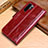 Custodia Portafoglio In Pelle Cover con Supporto P03 per Huawei P30 Pro Rosso