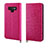 Custodia Portafoglio In Pelle Cover con Supporto P04 per Samsung Galaxy Note 9 Rosa Caldo