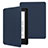 Custodia Portafoglio In Pelle Cover con Supporto per Amazon Kindle 6 inch Blu