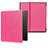 Custodia Portafoglio In Pelle Cover con Supporto per Amazon Kindle Oasis 7 inch Rosa Caldo