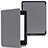 Custodia Portafoglio In Pelle Cover con Supporto per Amazon Kindle Paperwhite 6 inch Grigio