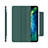 Custodia Portafoglio In Pelle Cover con Supporto per Apple iPad Pro 11 (2020) Verde