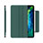 Custodia Portafoglio In Pelle Cover con Supporto per Apple iPad Pro 11 (2021) Verde