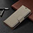 Custodia Portafoglio In Pelle Cover con Supporto per Apple iPhone 14 Pro Khaki