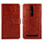 Custodia Portafoglio In Pelle Cover con Supporto per Asus Zenfone 2 ZE551ML ZE550ML Marrone