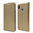 Custodia Portafoglio In Pelle Cover con Supporto per Asus Zenfone Max M2 ZB633KL Oro