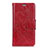 Custodia Portafoglio In Pelle Cover con Supporto per Asus Zenfone Max ZB555KL Rosso