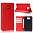 Custodia Portafoglio In Pelle Cover con Supporto per Asus ZenFone V V520KL Rosso