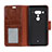 Custodia Portafoglio In Pelle Cover con Supporto per HTC U12 Plus