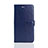 Custodia Portafoglio In Pelle Cover con Supporto per Huawei Honor 7S Blu