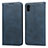 Custodia Portafoglio In Pelle Cover con Supporto per Huawei Honor Play 8 Blu