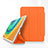 Custodia Portafoglio In Pelle Cover con Supporto per Huawei MatePad Pro Arancione