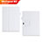 Custodia Portafoglio In Pelle Cover con Supporto per Huawei MediaPad M2 10.0 M2-A10L Bianco