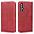 Custodia Portafoglio In Pelle Cover con Supporto per Huawei Nova 5T Rosso