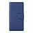 Custodia Portafoglio In Pelle Cover con Supporto per Huawei P20 Lite Blu
