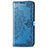Custodia Portafoglio In Pelle Cover con Supporto per LG Stylo 6 Cielo Blu