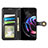 Custodia Portafoglio In Pelle Cover con Supporto per Motorola Moto Edge 20 Pro 5G